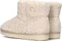 Mexx Bobby Teddy Pantoffels Sloffen Dames Beige - Thumbnail 3