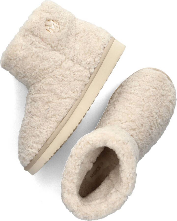 MEXX Beige Pantoffels Bobby Teddy