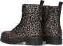Mexx veterboots met panterprint goud - Thumbnail 4