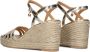 Mexx Heeled Sandalen Noemi Dames Goud - Thumbnail 3