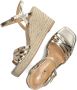 Mexx Heeled Sandalen Noemi Dames Goud - Thumbnail 5