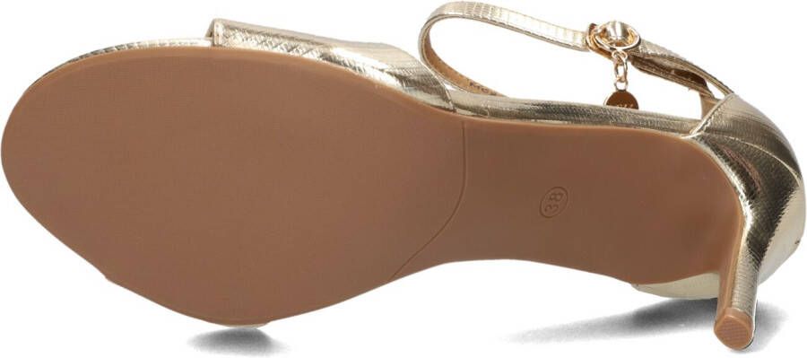 MEXX Gouden Sandalen Leyla Paisley