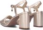 Mexx Heeled Sandalen Lewy Dames Goud - Thumbnail 4