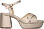 Mexx Heeled Sandalen Nalina Dames Goud - Thumbnail 3