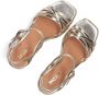 Mexx Noemi Pakina Sandalen Met Sleehak Dames Goudkleurig - Thumbnail 8