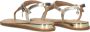 Mexx Gouden Reptielenprint Sandalen Yellow Dames - Thumbnail 5