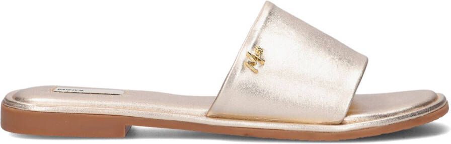 Mexx Gouden Slippers Jolie