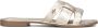 Mexx Gouden Lisa Leren Slippers met Diamanten Yellow Dames - Thumbnail 3