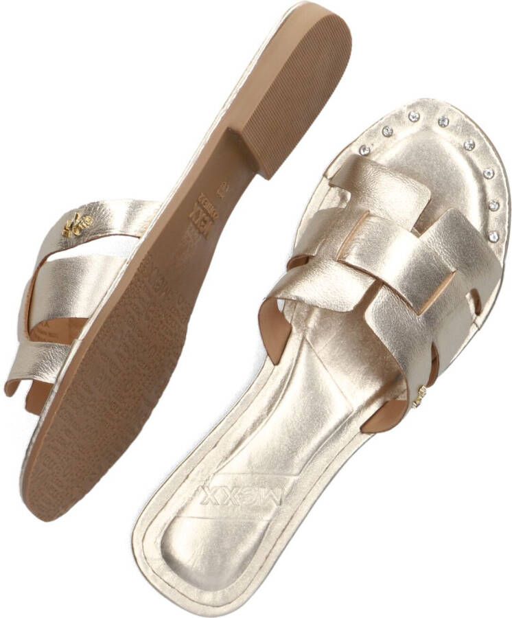 MEXX Gouden Slippers Lisa