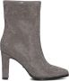 Mexx Heeled Enkellaarzen Mandy Dames Grijs Dames laarzen - Thumbnail 4