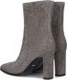 Mexx Heeled Enkellaarzen Mandy Dames Grijs Dames laarzen - Thumbnail 5