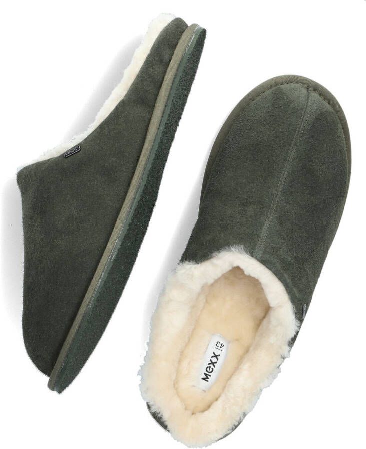 MEXX Groene Pantoffels Hero