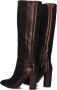 Mexx Krystal Indy Laarzen Textiel Dames Bronskleurig - Thumbnail 5