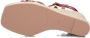 Mexx Noemi Pakina Sandalen Met Sleehak Dames Paars - Thumbnail 5