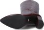Mexx Heeled High Boot Krystal Indy Burgundy Red Dames - Thumbnail 4