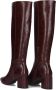 Mexx Heeled High Boot Pluck Mila Burgundy Red Dames - Thumbnail 3