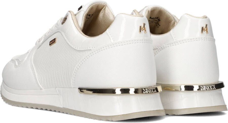 Mexx Witte Lage Sneakers Fleur