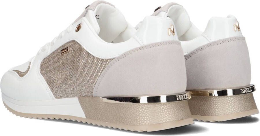 Mexx Witte Lage Sneakers Fleur