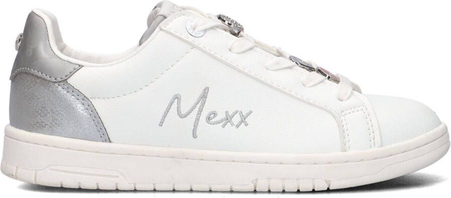 Mexx Witte Lage Sneakers Golde