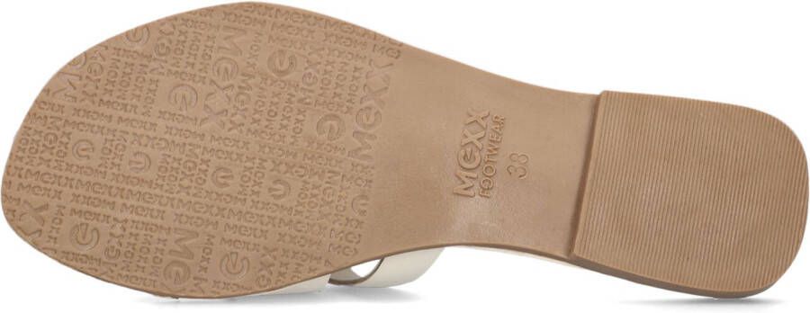 MEXX Witte Slippers Lisa