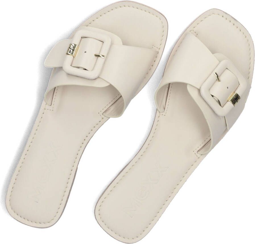 MEXX Witte Slippers Lolli