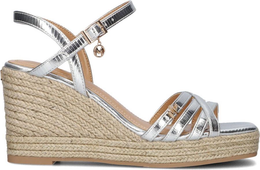 MEXX Zilveren Espadrilles Noemi