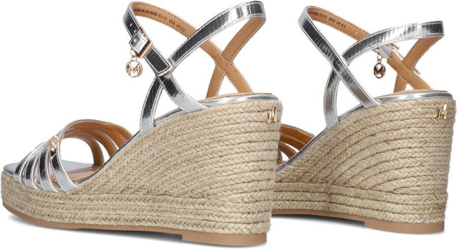 MEXX Zilveren Espadrilles Noemi