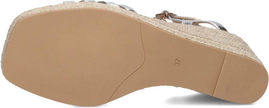 MEXX Zilveren Espadrilles Noemi