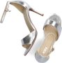 Mexx Zilveren Leatherlook Sandalen Leyla Gray Dames - Thumbnail 7
