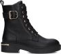 Mexx Enkellaars Premium Kasia Zwart Dames - Thumbnail 4