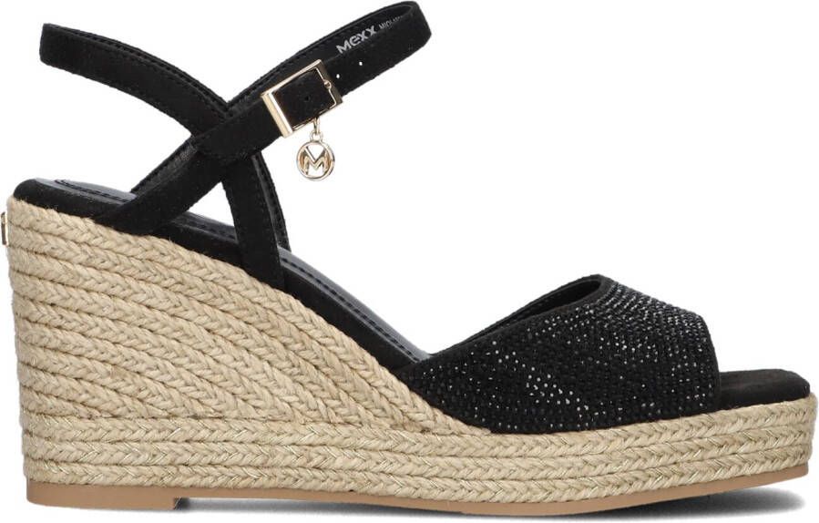 MEXX Zwarte Espadrilles Nouk