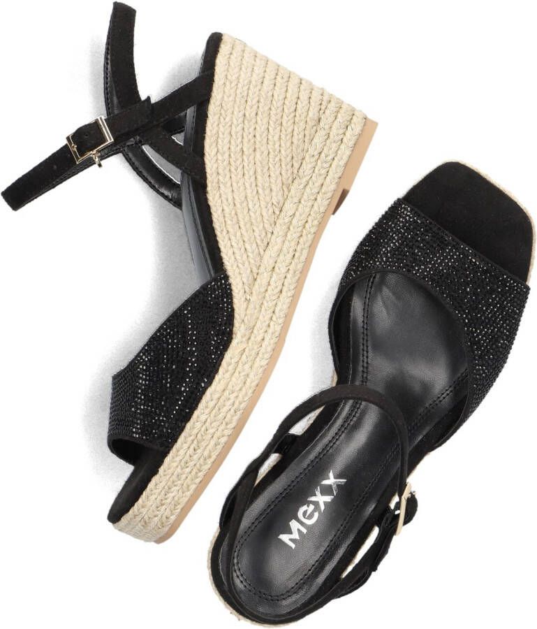 MEXX Zwarte Espadrilles Nouk