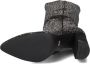 Mexx Zwarte Suède Hoge Laarzen met Strass Black Dames - Thumbnail 6