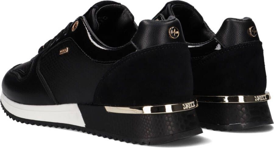 Mexx Zwarte Lage Sneakers Fleur