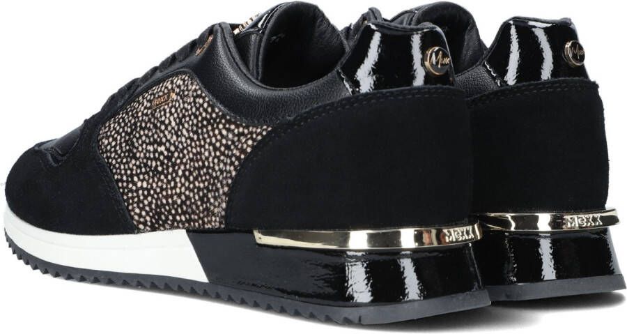 Mexx Zwarte Lage Sneakers Fleur