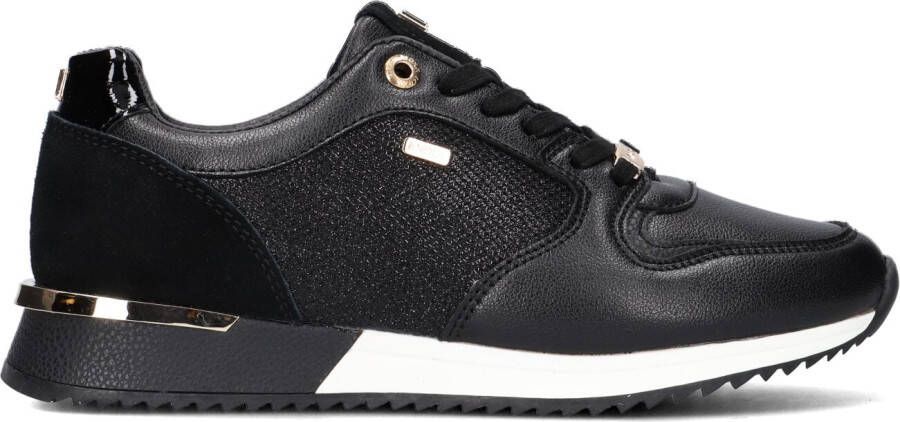 Mexx Zwarte Lage Sneakers Fleur