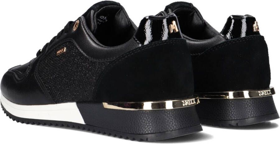 Mexx Zwarte Lage Sneakers Fleur