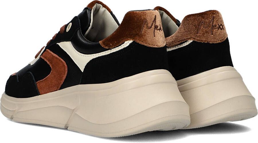 Mexx Zwarte Lage Sneakers Jilou