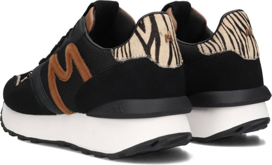 Mexx Sneaker Juju Zwart Cognac Dames Sneakers - Foto 6