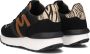 Mexx Sneaker Juju Zwart Cognac Dames Sneakers - Thumbnail 6