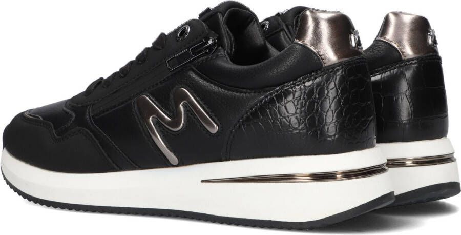 Mexx Zwarte Lage Sneakers Lenthe