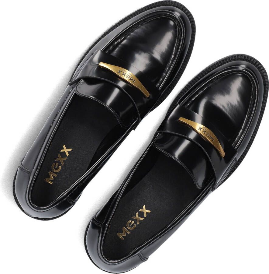 MEXX Zwarte Loafers Pearl Mae