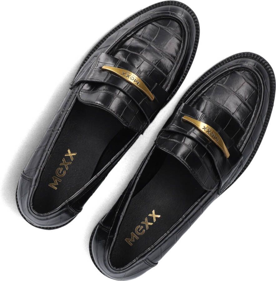 MEXX Zwarte Loafers Pearl Mae