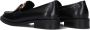 Mexx Pearl Mae Loafers Dames Instappers Zwart - Thumbnail 4