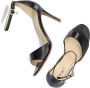 Mexx Zwarte Leatherlook Sandalen Leyla Black Dames - Thumbnail 7