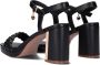 Mexx Heeled Sandalen Lewy Dames Zwart - Thumbnail 4