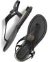 Mexx Zwarte Leren Sandalen Nyobi Stijl Black Dames - Thumbnail 8