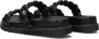 Mexx Sandal Jaeley Zwart Dames Slippers - Thumbnail 5