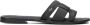 Mexx Zwarte Leren Slipper Lisa met Diamantjes Black Dames - Thumbnail 3