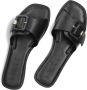 Mexx Lolli Slippers Dames Zwart - Thumbnail 5